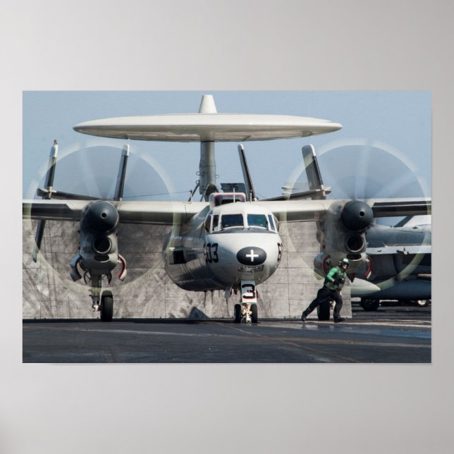 E-2C Hawkeye Poster (Vorne)
