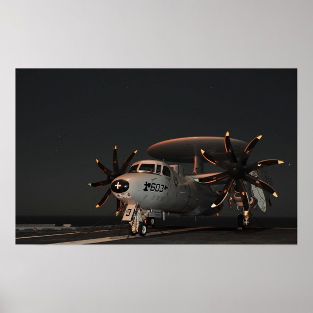 E-2C Hawkeye Poster (Vorne)