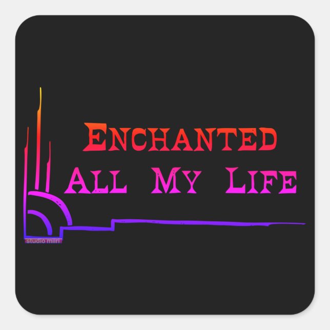 e.a.m.l. SQUARE STICKERS (Vorderseite)