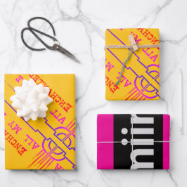 e.a.m.l. WRAPPING PAPER SHEETS studio miiri Geschenkpapier Set