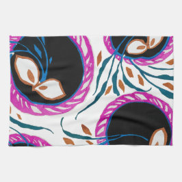  E. A. Séguy Art Nouveau , Botanical Pattern   Geschirrtuch