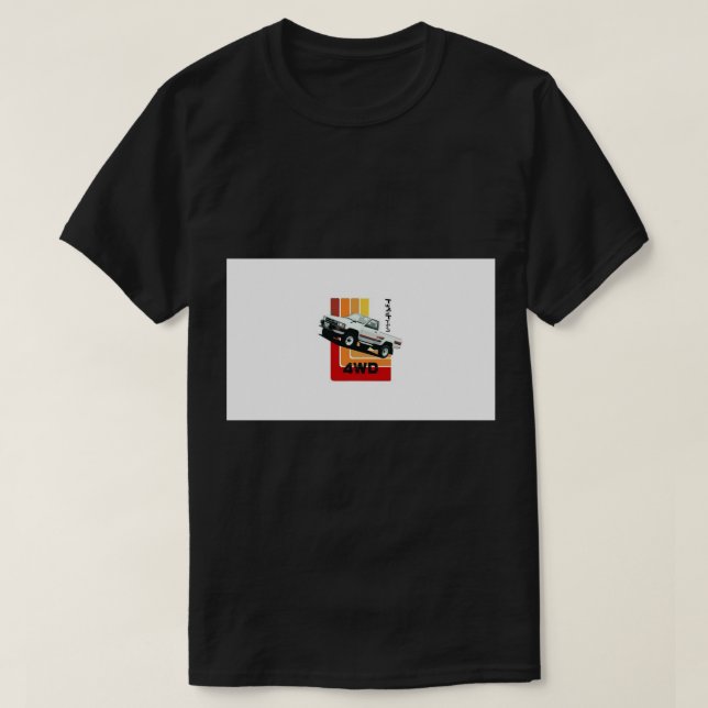 E:\AnhgocUpZZ\Retro 80's Toyota Hilux .png T-Shirt (Design vorne)