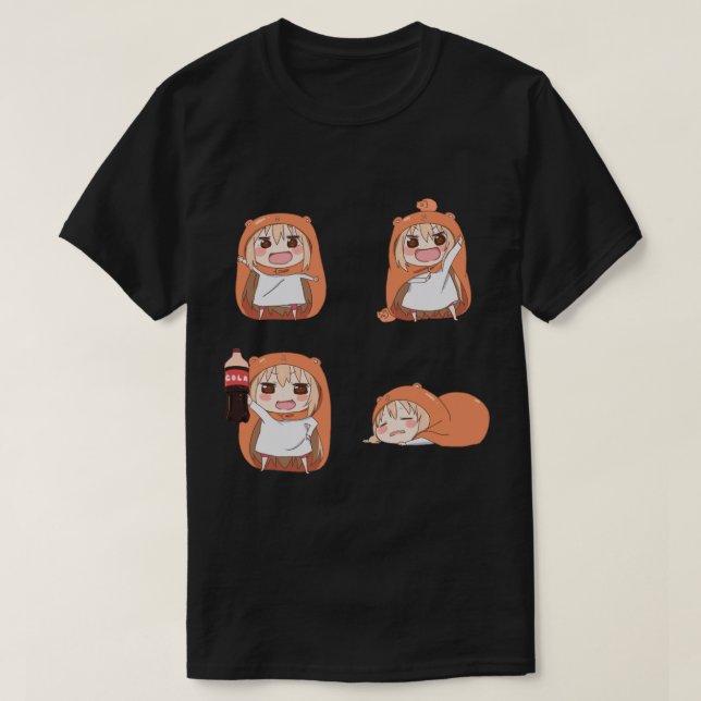 E:\AnhgocUpZZ\Umaru-Chan Sticker Pack .png T-Shirt (Design vorne)