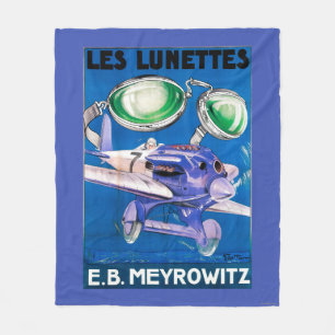 E.B. Meyrowitz Fliegen-Schutzbrillen-Anzeige Fleecedecke