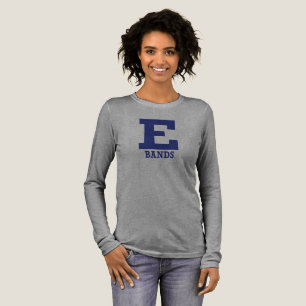 E-Bands Gray Bella+Leinwand Naher, langer Schlauch Tri-Blend Shirt