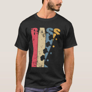 E-Bassgitarre im Vintage-Stil T-Shirt