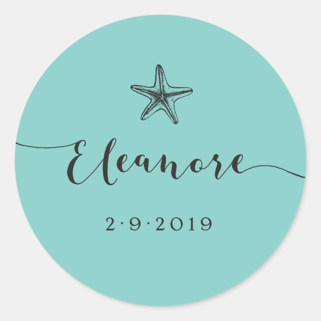 E Bat Mitzvah Sticker (Vorderseite)