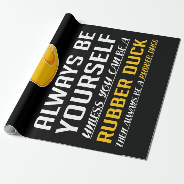 e BatMan Duck Geschenkpapier (Ungerollt)