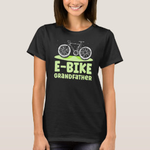 E Bike Großvater Biker Electric Biking Cyclist G T-Shirt