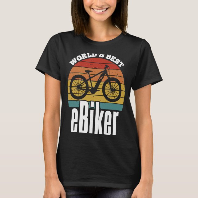E Biking   Greatest E Biker Appreciation E Bike T-Shirt (Vorderseite)