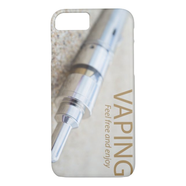 E-cig und Dämpfung Case-Mate iPhone Hülle (Rückseite)
