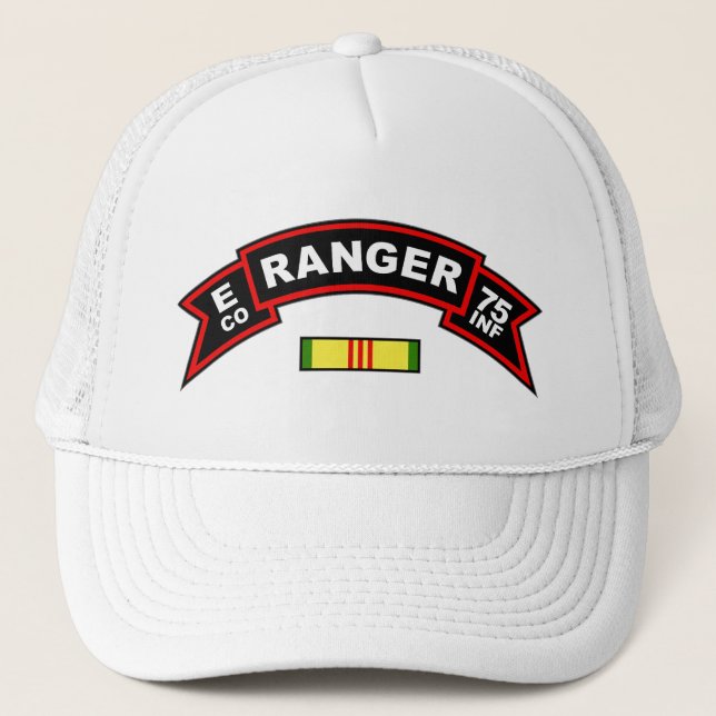 E Co, 75. Infanterie-Regiment - Förster Vietnam Truckerkappe (Vorderseite)