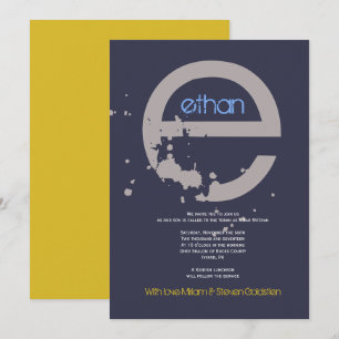 E Ersteinzahlung Bat Bar Mitzvah Einladung