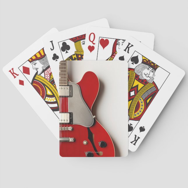 E-Gitarre 12 Spielkarten (Rückseite)