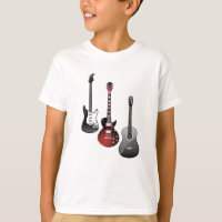 E-Gitarre, akustische Gitarre