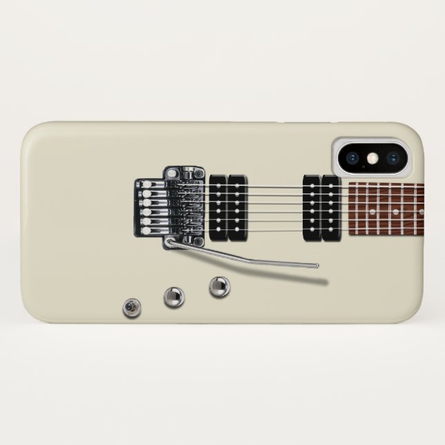 E-Gitarre Case-Mate iPhone Hülle (Rückseite (Horizontal))