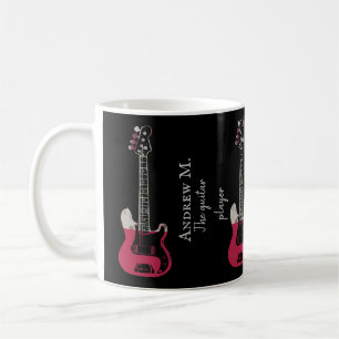 E-Gitarre / Gitarrist Coffee Tasse