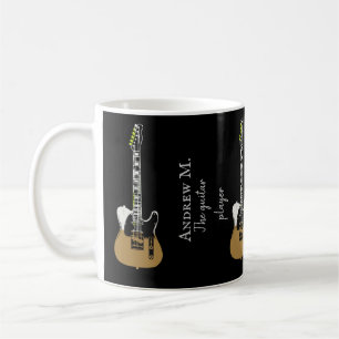 E-Gitarre / Gitarrist Kaffeetasse