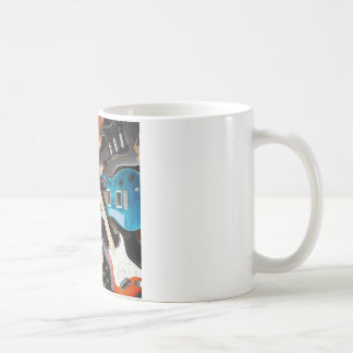 E-Gitarren-Konzept Kaffeetasse