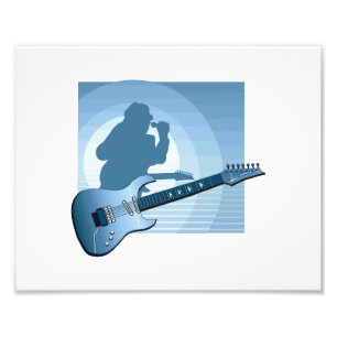E-Gitarrensänger blue.png Fotodruck