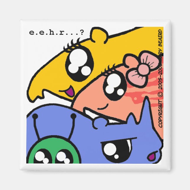 e.h.r... ? #2 aimant "The Gang" (Devant)