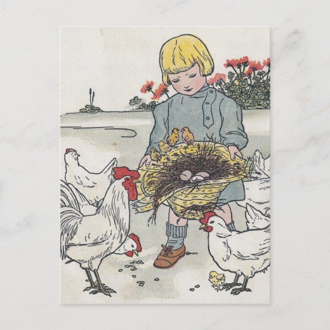 E ist ein Ei Postkarte (Vorderseite)