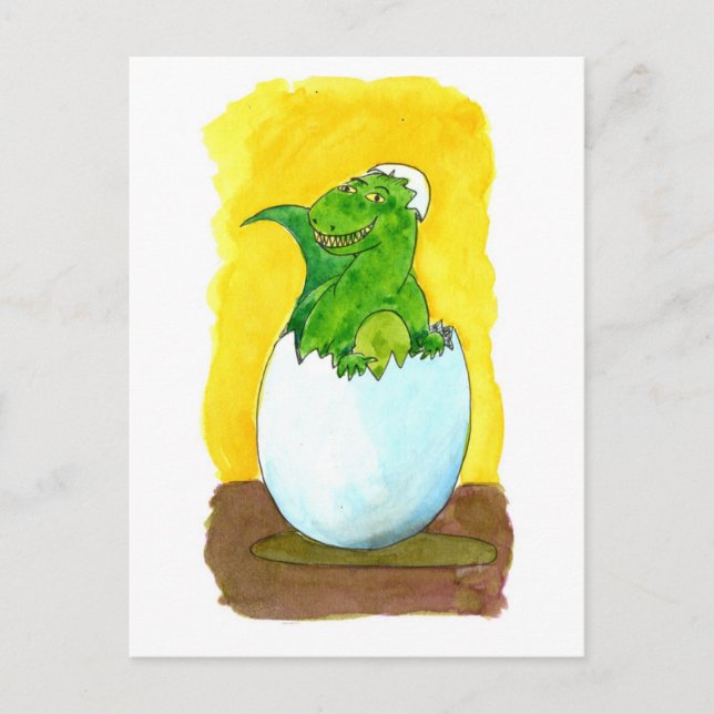 E ist für Ei Postkarte (Vorderseite)