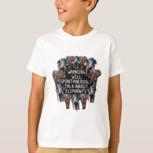 E ist für Elephant T-Shirt