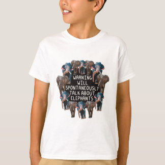 E ist für Elephant T-Shirt