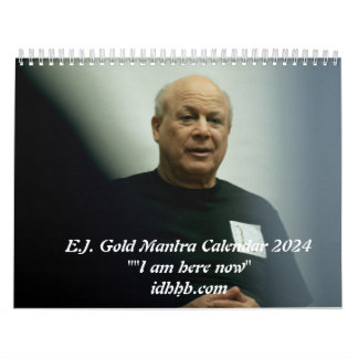 E.J. Gold Mantra Calendrier 2024
