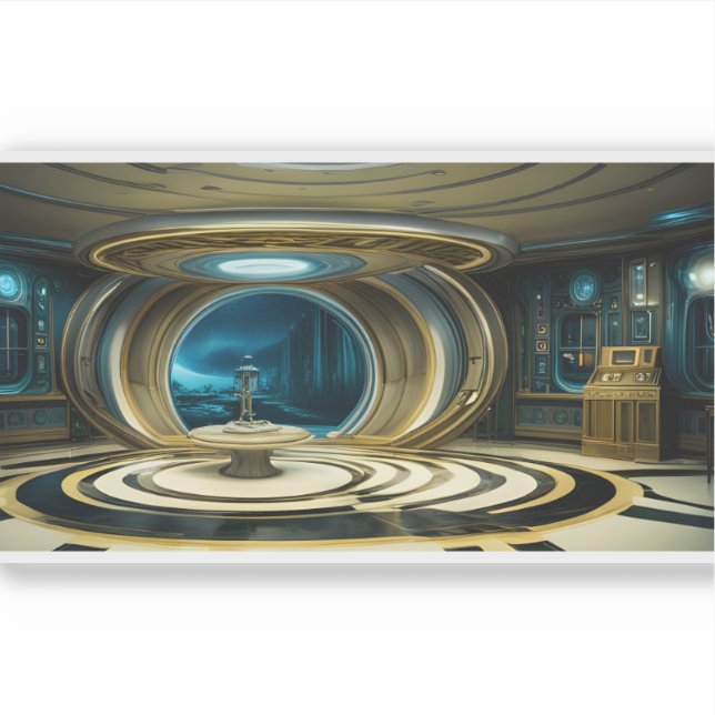 E.J. Gold Mutterschiff 2 Vinyl Aufkleber (Vorderseite)