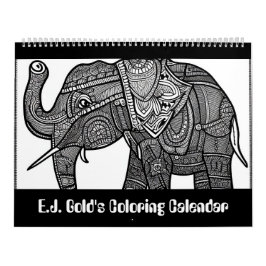 E.J. Gold's Wildlife Coloring Kalender