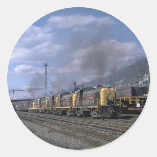 E-L Alco RS-3 Runder Aufkleber (Vorderseite)