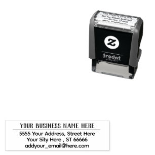 E-Mail-Adresse Personalisierte Briefmarke Permastempel