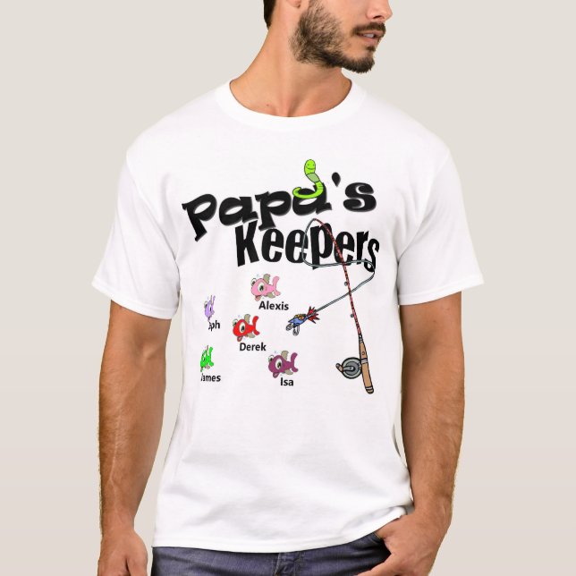 E-Mail: Erste Nachricht für Papa's Keepers T-Shirt (Vorderseite)