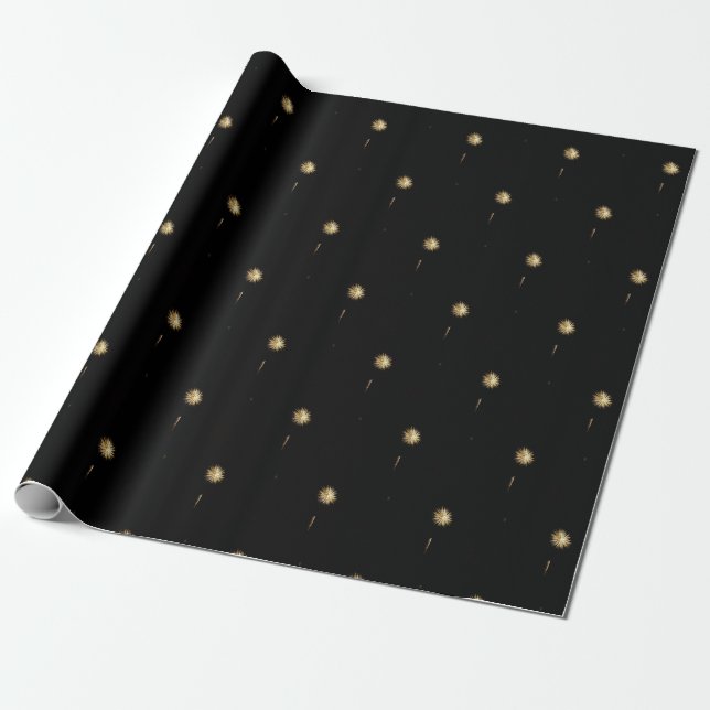 E-Mail Gold Firework iPhone Wallet Case Geschenkpapier (Ungerollt)