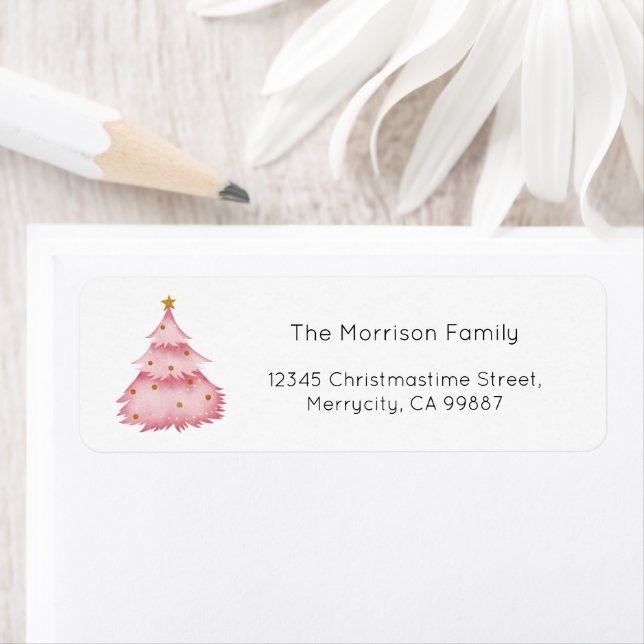 E-Mail-Labels, Weihnachtsmarken, Anschrift (Insitu)