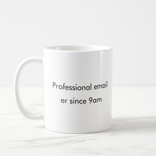 E-Mail-Master - Office-Tasse Kaffeetasse (Links)