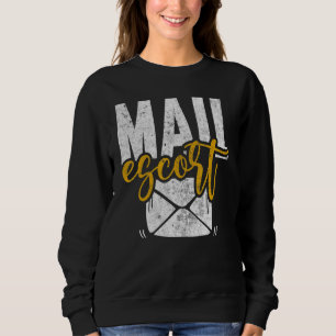 E-Mail Postal Worker US Post Mailman Mail Car Sweatshirt