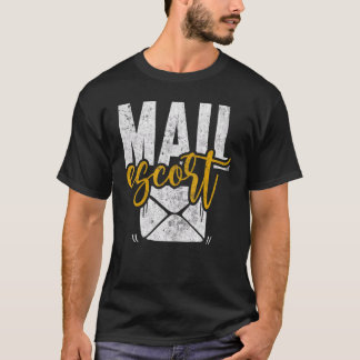 E-Mail Postal Worker US Post Mailman Mail Car T-Shirt