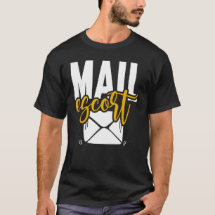 E-Mail Postal Worker US Post Mailman Mail Car T-Shirt