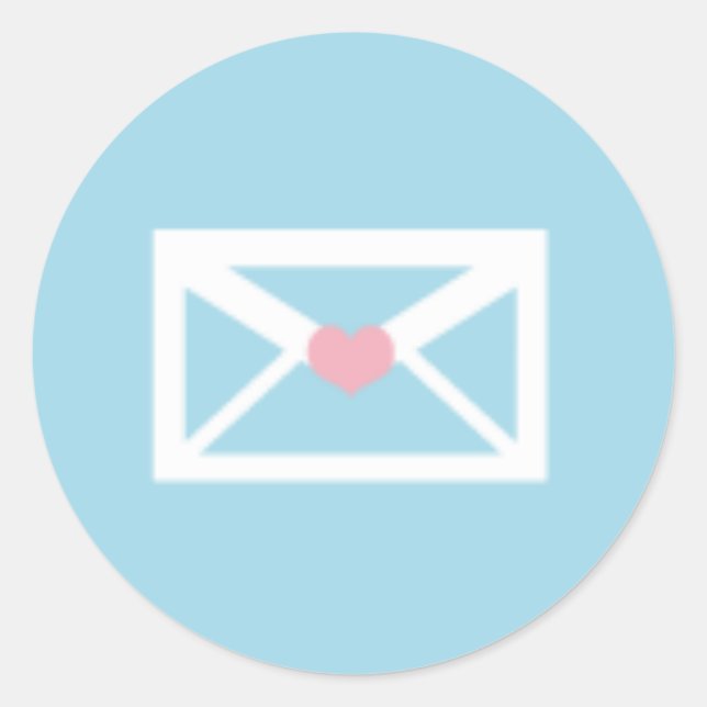 E-Mail-Sticker Runder Aufkleber (Vorderseite)