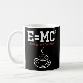 E Mc2 Energy Milk Coffee Physik Kaffeetasse