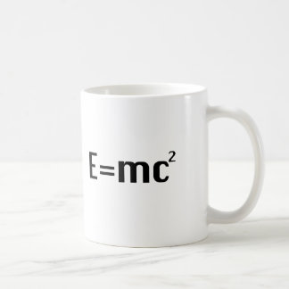 E=MC2 KAFFEETASSE
