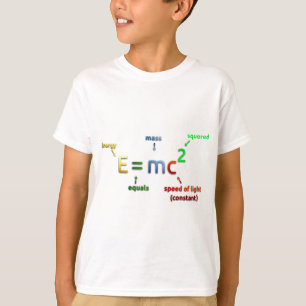 E = MC^2. E entspricht Lux quadriert T-Shirt