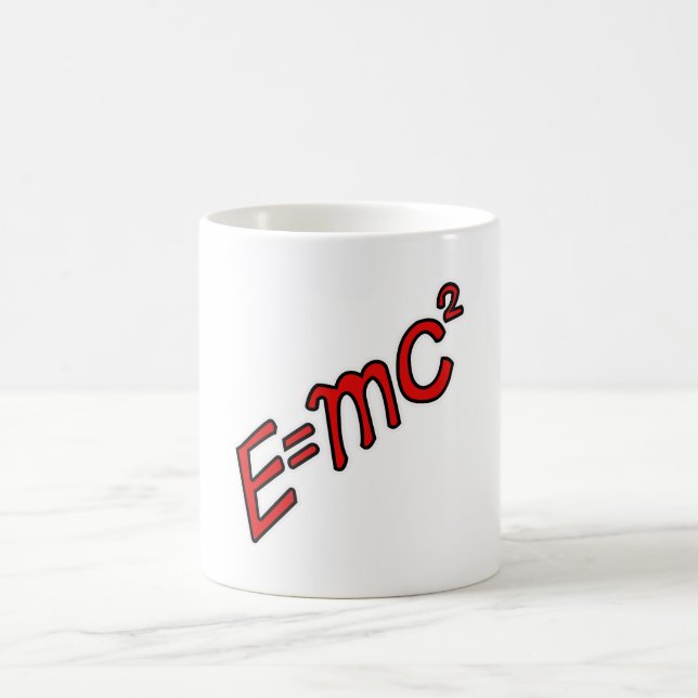 E = mc² – Genius Mode On Kaffeetasse (Mittel)
