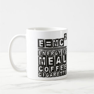 E=mc² Kaffeetasse