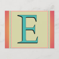 E MONOGRAMM SCHREIBEN