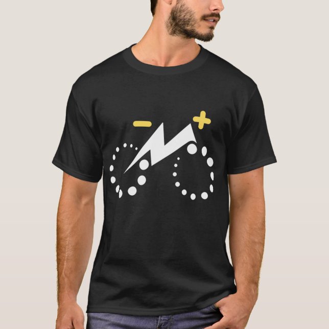 E-MTB Bike Pedelec E-Bike Mountainbike T-Shirt (Vorderseite)