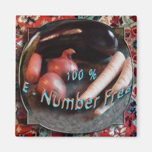 E Numéros (Additifs) Aimant frigo gratuit